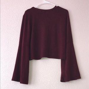Long Sleeve Crop Top